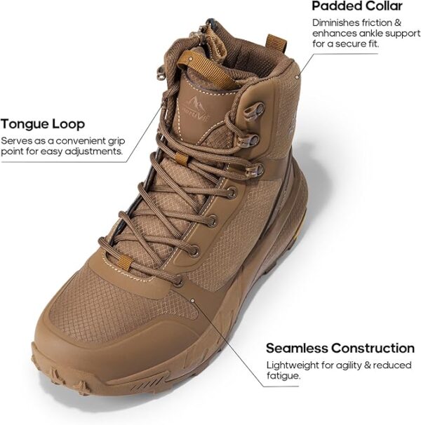 NORTIV 8 Men's Military Tactical Boot - Image 4