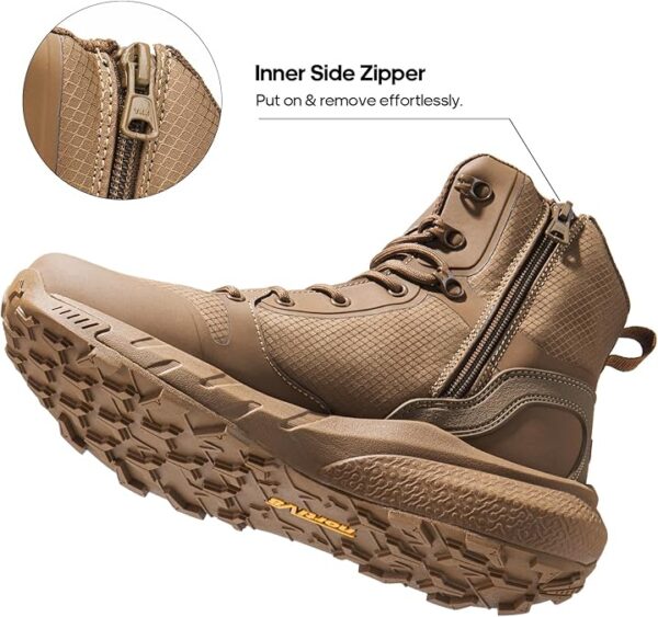 NORTIV 8 Men's Military Tactical Boot - Image 3