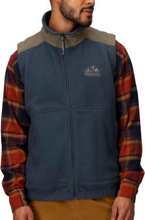 MARMOT Mens Wanderer High Pile Fleece Vest