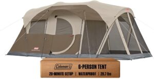 Coleman 6-Person Camping Tent