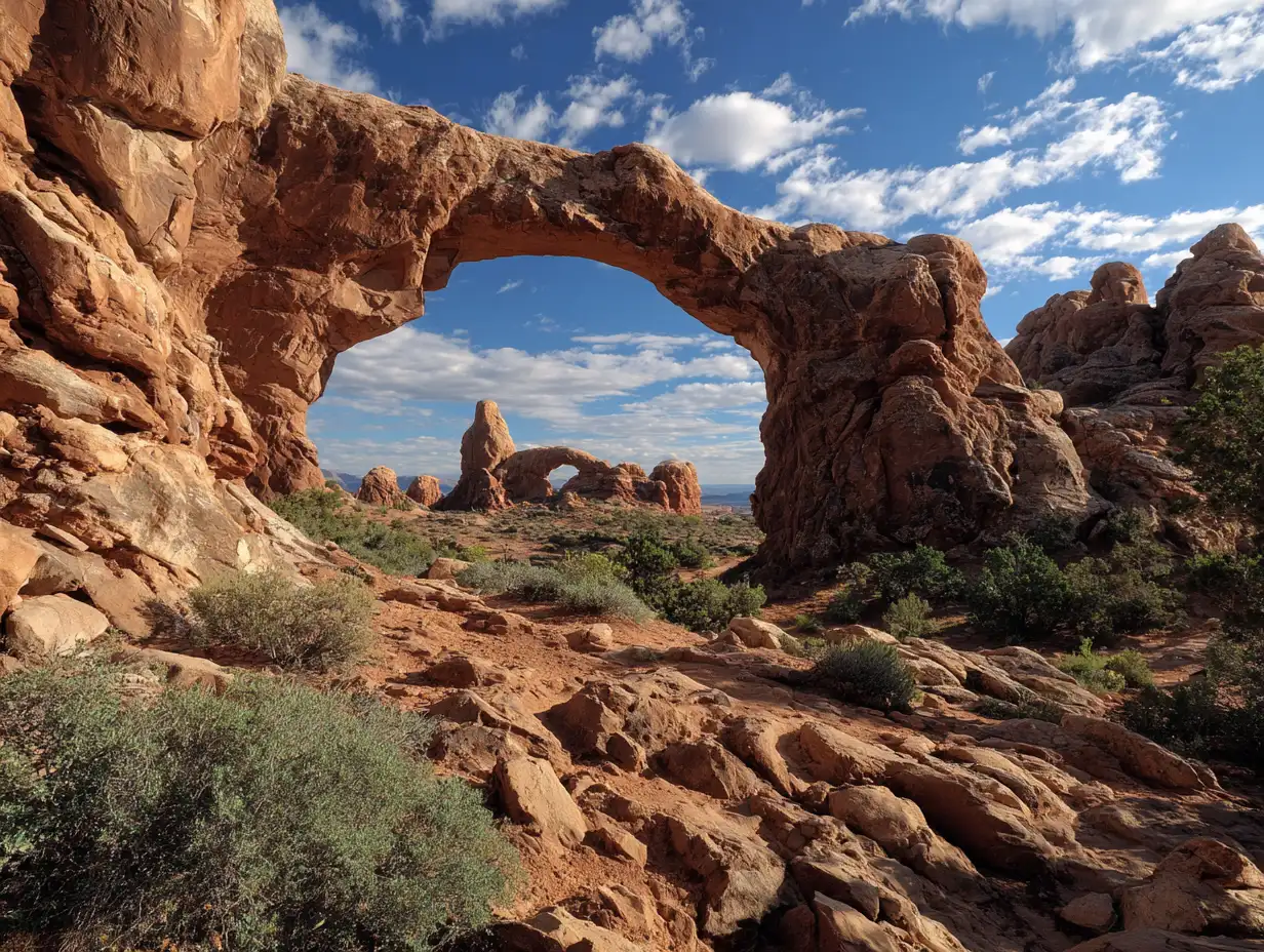 best time for camping in Arches National Park and campground options